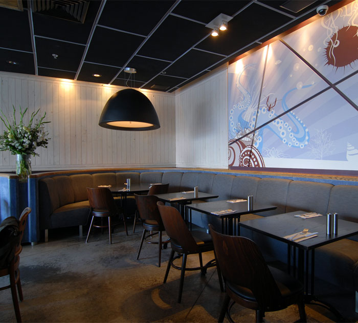 8 以色列復古風格的海鮮餐廳家具定制