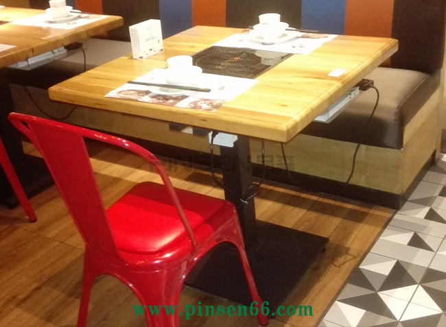 魚樂(lè)飛火鍋店桌椅卡座